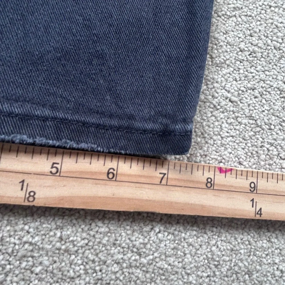 Levis 511‎ Slim Fit Jeans Mens 33x30 Black Faded Denim Pants 04511-1292